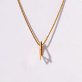 Geo Necklace & Pendant - Gold