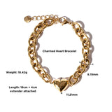 Charmed Heart Bracelet