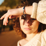 Wave Bracelet - Silver
