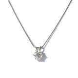 Duchess Solitaire Pendant & Chain