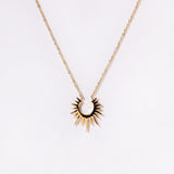 Star Burst Necklace - Gold