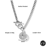 Galileo Pendant - Silver